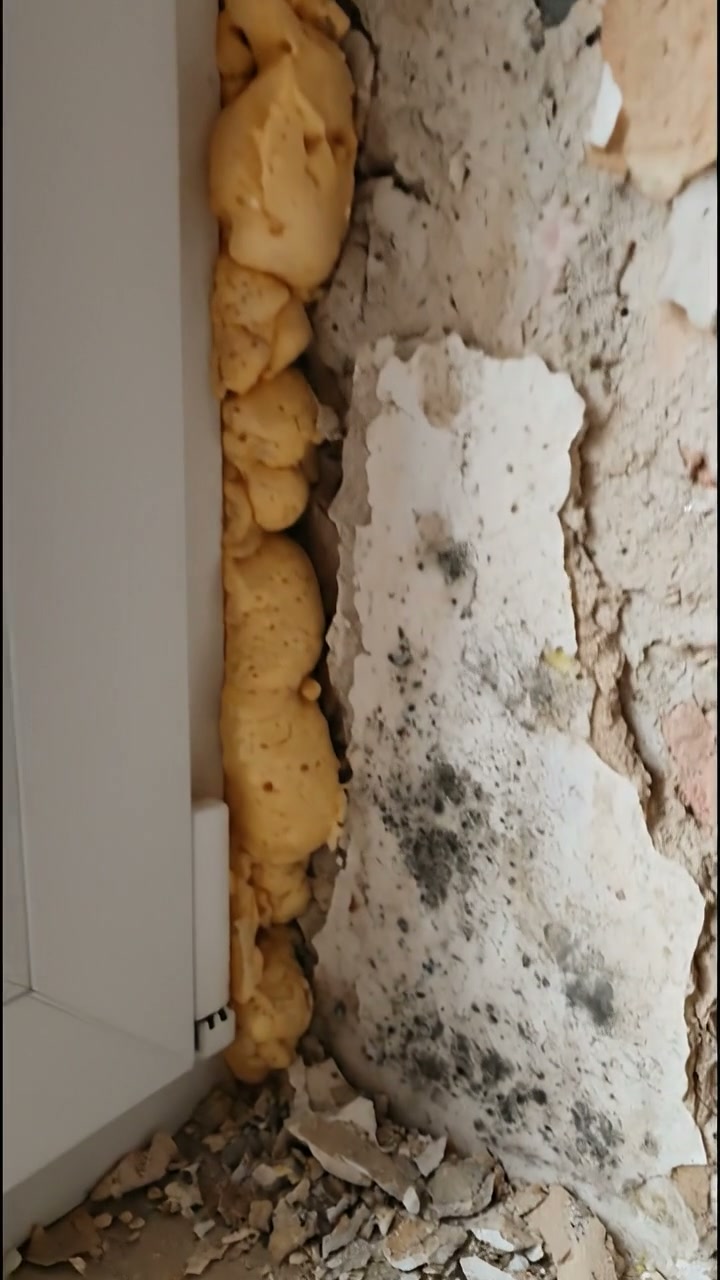Schimmel an der Fensterlaibung neben der Anschlussfuge (Symbolbild) - Energieberater Riad Yossef in Heilbronn