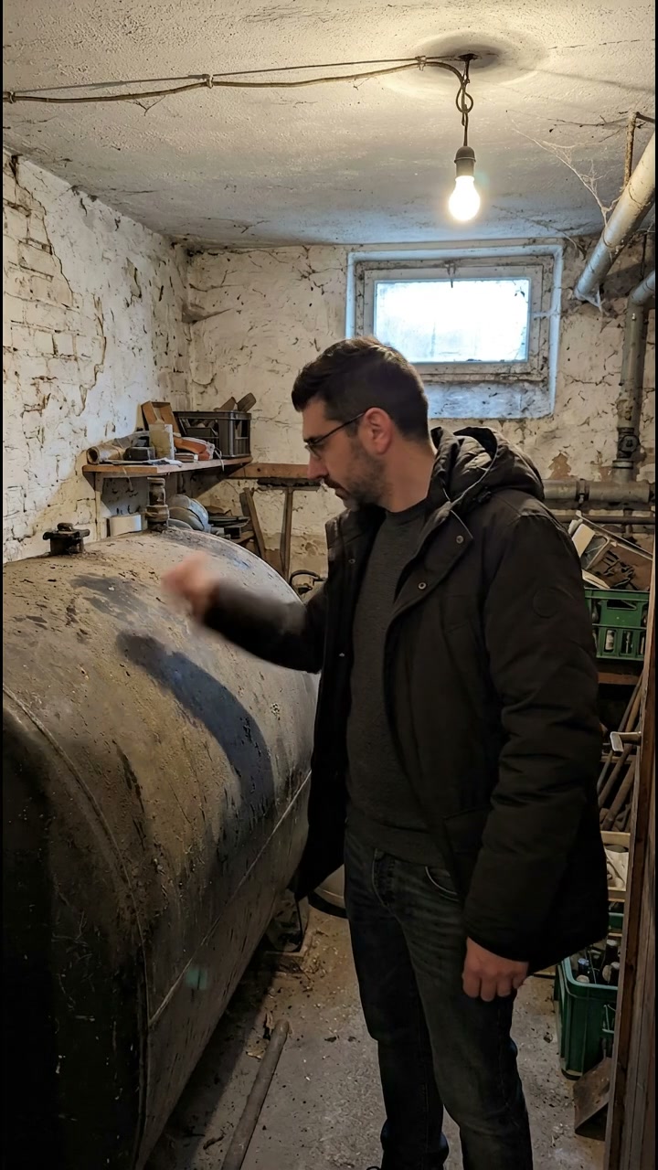Öltank im Heizungskeller eines Bestandsgebäudes (Symbolbild) - Energieberater Riad Yossef in Heilbronn